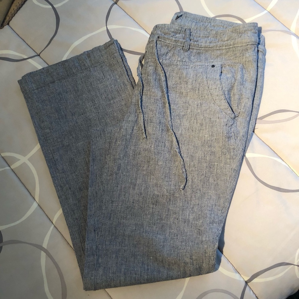 Linen/Cotton Dalia Casual Summer Pants